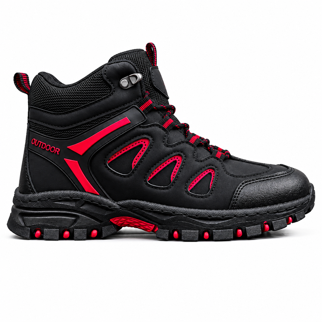 Bota Outdoor Antideslizante negro